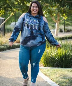 Boutique Simplified Rock & Roll Cold Shoulder Hoodie 8 Boutique Simplified Rock & Roll Cold Shoulder Hoodie