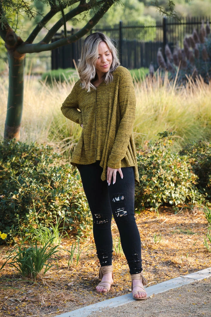 Boutique Simplified Butterscotch Afternoons Brushed Waffle Knit 4 Boutique Simplified Butterscotch Afternoons Brushed Waffle Knit