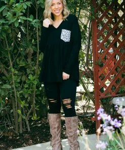 Boutique Simplified Huntress Waffle Knit Babydoll 14 Boutique Simplified Huntress Waffle Knit Babydoll