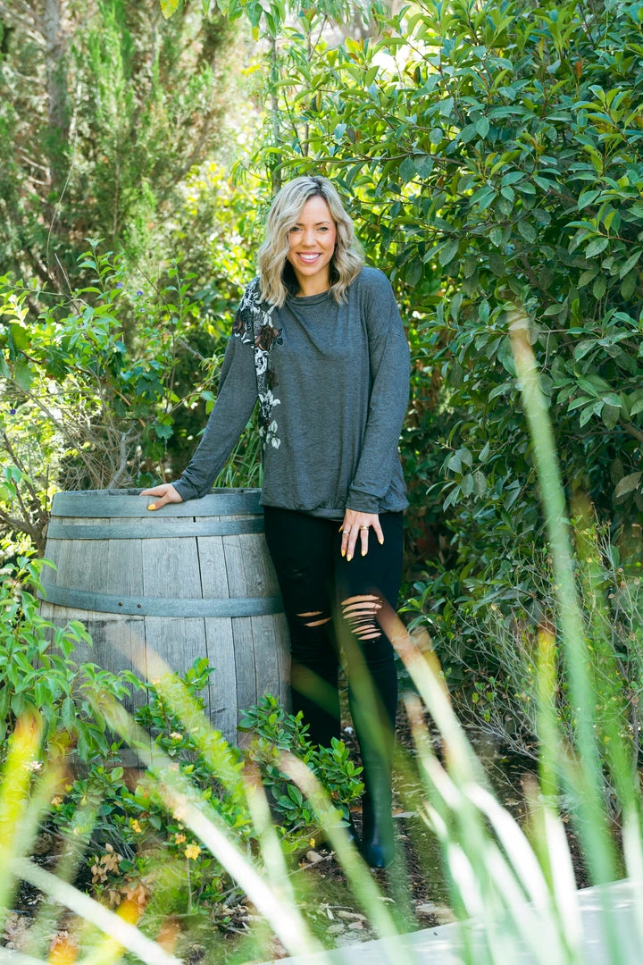 Boutique Simplified Sacred Rose Pullover 8 Boutique Simplified Sacred Rose Pullover