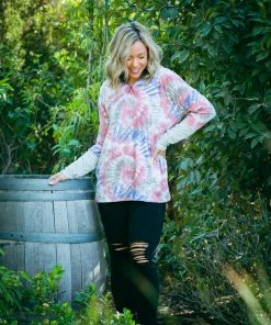 Boutique Simplified Swirl Into Fall Hoodie