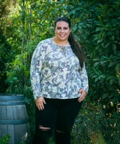 Boutique Simplified Ready To Lead The Way Long Sleeve Top