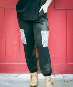 Boutique Simplified Double The Fun Joggers