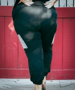 Boutique Simplified Double The Fun Joggers