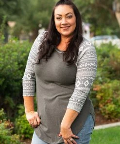 Boutique Simplified Xena Long Sleeve Raglan