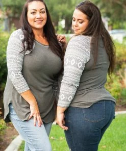 Boutique Simplified Xena Long Sleeve Raglan