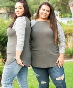 Boutique Simplified Xena Long Sleeve Raglan