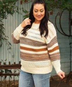 Boutique Simplified 3X Light Of My Life Knit Sweater