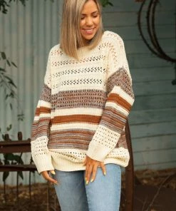 Boutique Simplified 3X Light Of My Life Knit Sweater