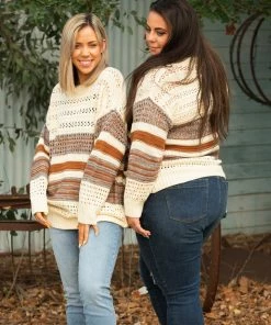 Boutique Simplified 3X Light Of My Life Knit Sweater