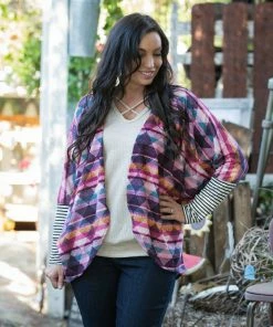 Boutique Simplified Serena Open Face Cardigan