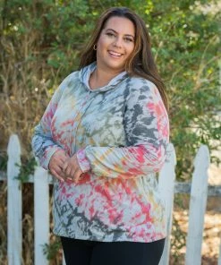 Boutique Simplified Splash Of Fall Hoodie