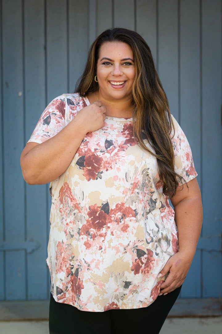 Boutique Simplified Sweet Symphony Of Roses Hi Lo Tunic 14 Boutique Simplified Sweet Symphony Of Roses Hi Lo Tunic