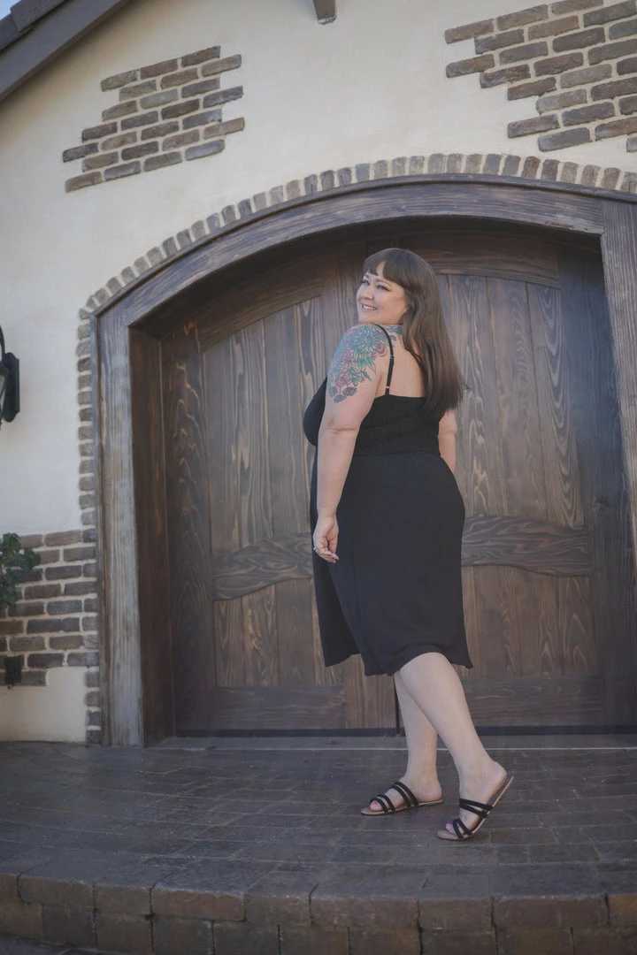 Boutique Simplified Heavenly Ruched Crinkle Dress 3 Boutique Simplified Heavenly Ruched Crinkle Dress