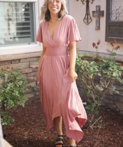 Boutique Simplified Classy And Sassy Handkerchief Dress