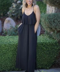 Boutique Simplified 3X Unleash Your Beauty - Black Maxi