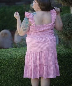 Boutique Simplified Picnic Party Sleeveless Dress