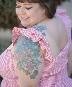 Boutique Simplified Picnic Party Sleeveless Dress