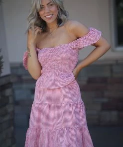 Boutique Simplified Picnic Party Sleeveless Dress