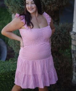 Boutique Simplified Picnic Party Sleeveless Dress