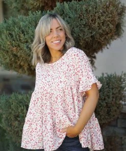 Boutique Simplified Speckled With Love Babydoll