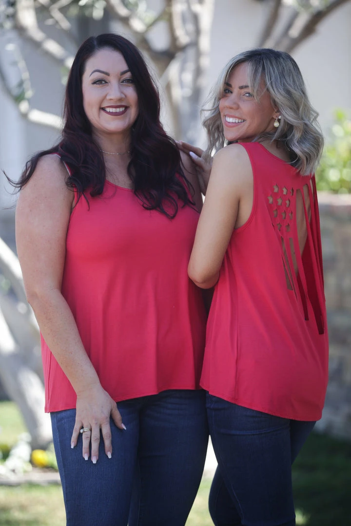 Boutique Simplified American Cutie Pie Sleeveless Top 5 Boutique Simplified American Cutie Pie Sleeveless Top