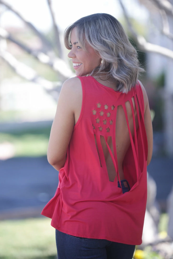 Boutique Simplified American Cutie Pie Sleeveless Top 6 Boutique Simplified American Cutie Pie Sleeveless Top