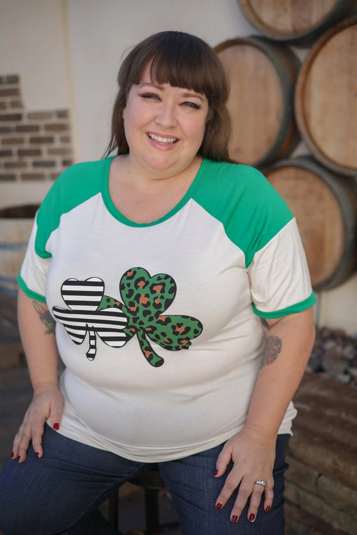 Boutique Simplified Lucky Leopard Raglan 4 Boutique Simplified Lucky Leopard Raglan