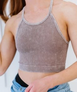 Trendsi Delmar Scoop Neck Cropped Cami