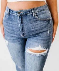 Trendsi RISEN Melissa High Rise Distressed Skinny Jeans 14 Trendsi RISEN Melissa High Rise Distressed Skinny Jeans