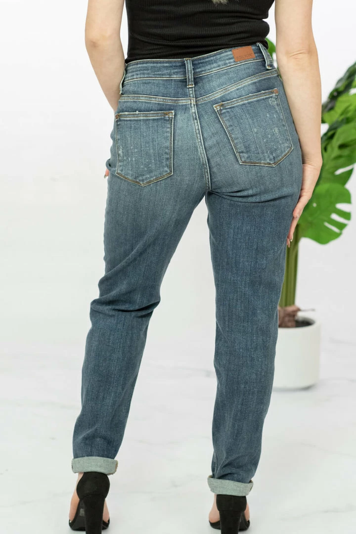 Trendsi Judy Blue Eva Bleach Splash Boyfriend Jeans 9 Trendsi Judy Blue Eva Bleach Splash Boyfriend Jeans