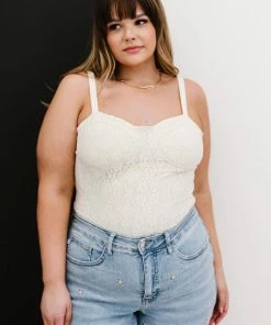 Trendsi Apparel The Best Part Lace Bustier Bodysuit