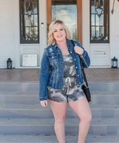 No Ship Drop Ship Clearly The Winner Tie Dye Romper