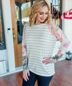 No Ship Drop Ship It's A Spring Thing Striped Top