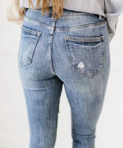 Trendsi RISEN Melissa High Rise Distressed Skinny Jeans 19 Trendsi RISEN Melissa High Rise Distressed Skinny Jeans