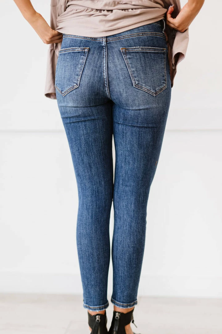Trendsi RISEN Amber High-Waisted Distressed Skinny Jeans (GHG-1) GHG- Shop Singles 3 Trendsi RISEN Amber High-Waisted Distressed Skinny Jeans (GHG-1) GHG- Shop Singles