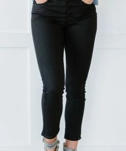 Trendsi RISEN Boardroom Button Fly Skinny Jeans