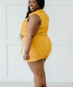 Trendsi My Love Run Button-Up Romper Apparel 30 Trendsi My Love Run Button-Up Romper Apparel