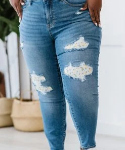 Trendsi Judy Blue Makin' Lemonade Full Size Skinny Jeans