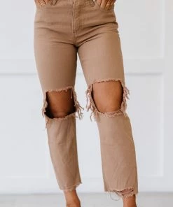 Trendsi Kancan Norah Destroyed Wide Leg Jeans