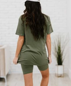 Trendsi Worth It Biker Shorts In Ash Olive Apparel 17 Trendsi Worth It Biker Shorts In Ash Olive Apparel