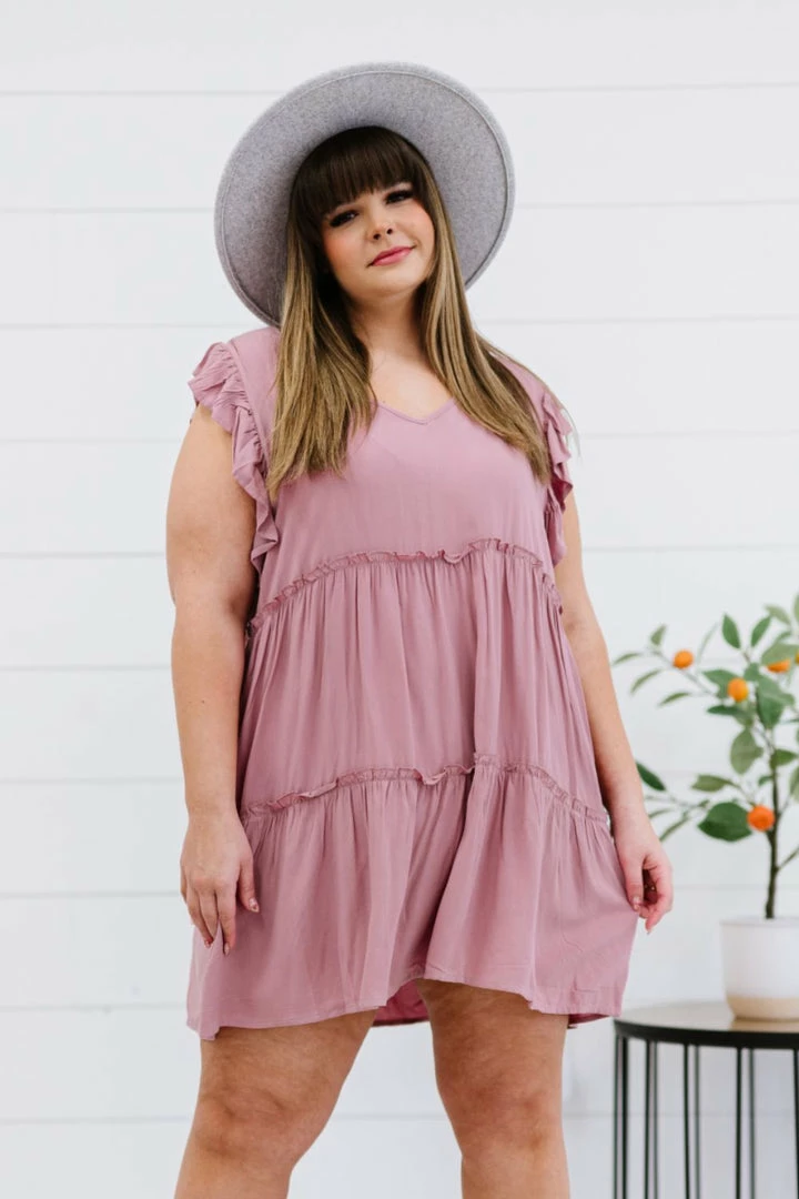 Trendsi Call Me Later Tiered Mini Dress In Light Rose 4 Trendsi Call Me Later Tiered Mini Dress In Light Rose