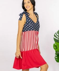 Trendsi Stars And Stripes Dress