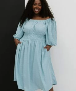 Trendsi Color My Soul Dress In Light Sage Apparel