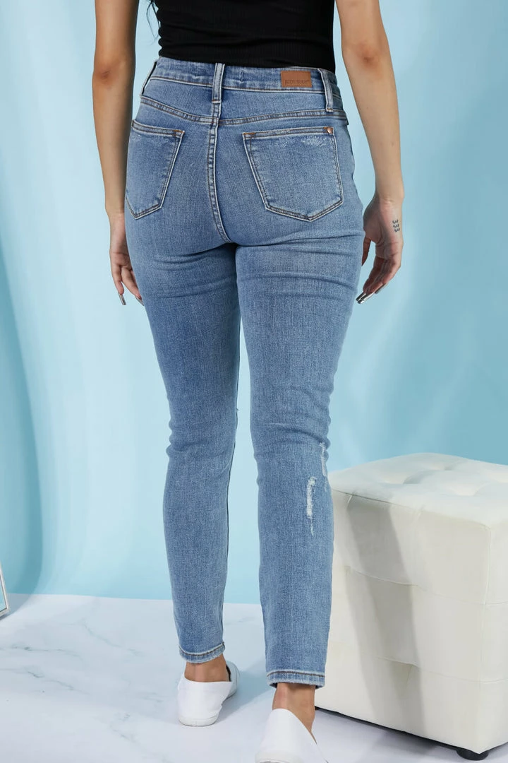 Trendsi Judy Blue Tamara Tummy Control Skinny Jeans Apparel 5 Trendsi Judy Blue Tamara Tummy Control Skinny Jeans Apparel