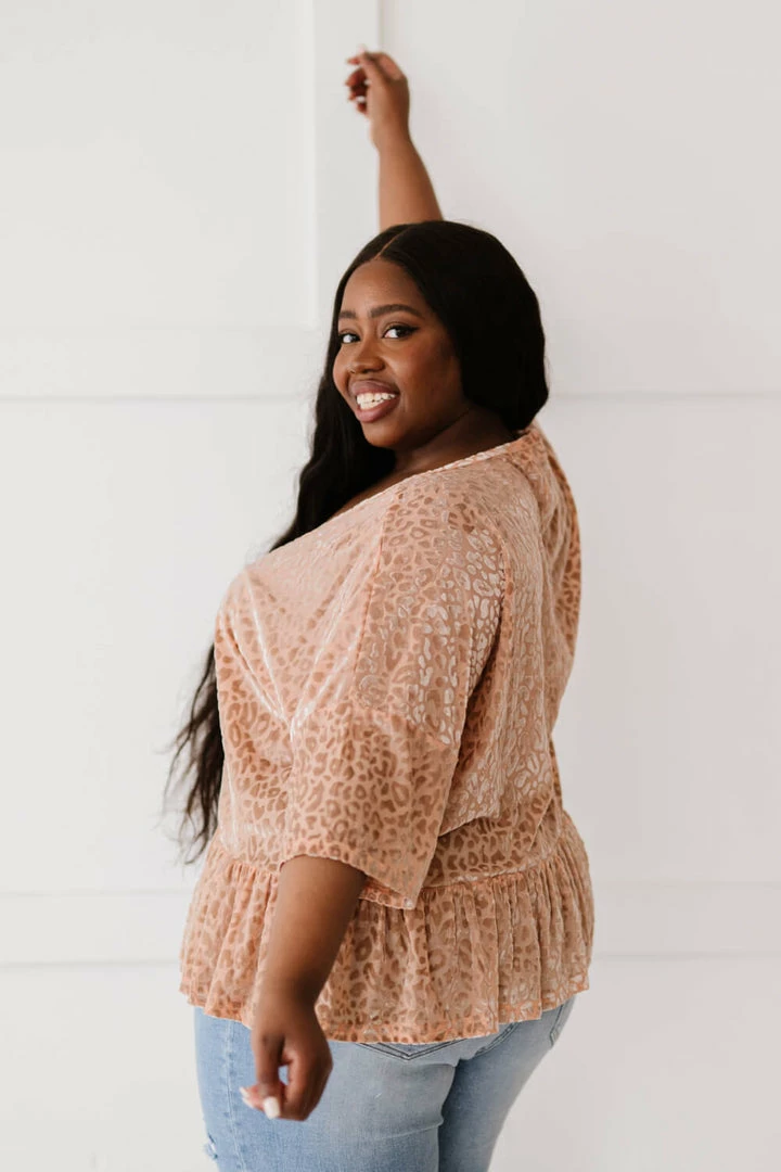 Trendsi Apparel Cheers To You Leopard Burnout Top 4 Trendsi Apparel Cheers To You Leopard Burnout Top