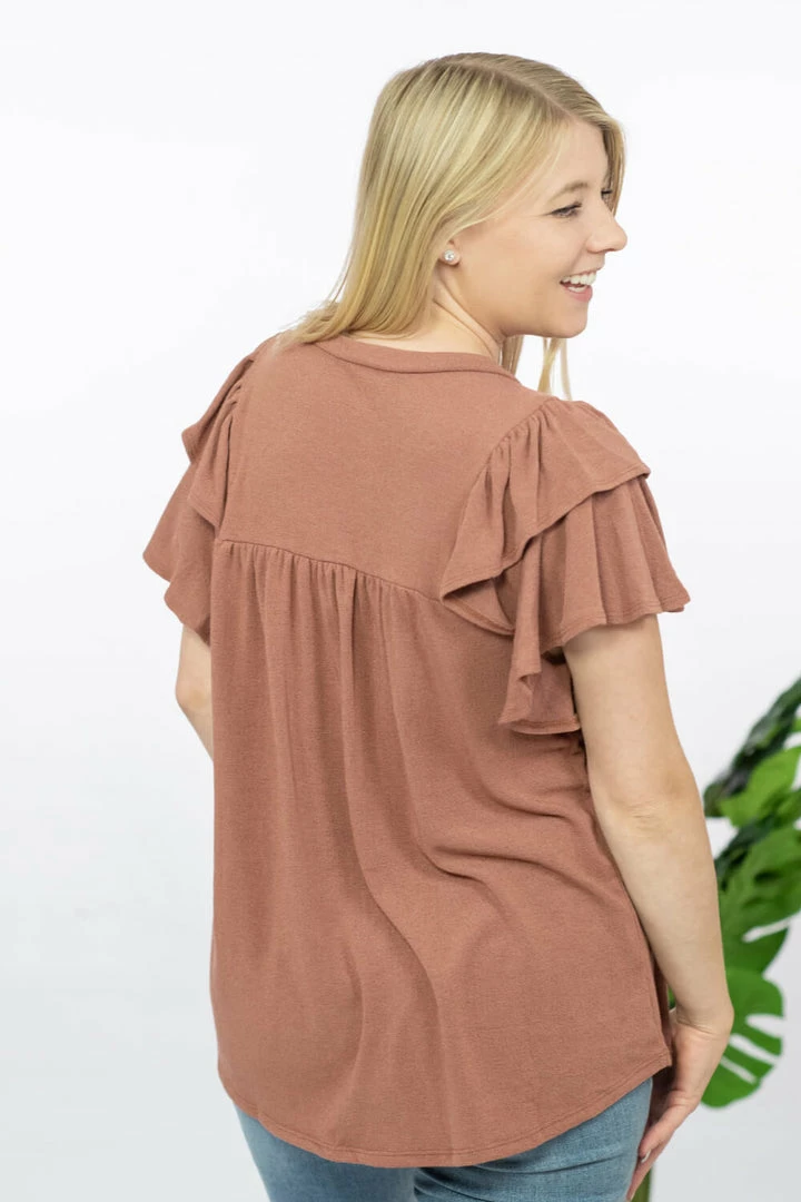 Trendsi Apparel Here We Go Flutter Sleeve Blouse 13 Trendsi Apparel Here We Go Flutter Sleeve Blouse