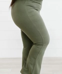 Trendsi Keep It Up Flare Yoga Pants In Light Olive 19 Trendsi Keep It Up Flare Yoga Pants In Light Olive