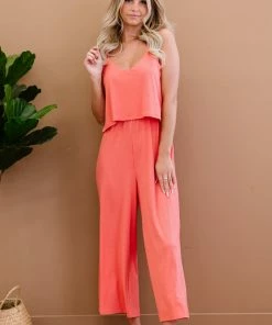 Trendsi Still Into You Ribbed Jumpsuit In Deep Coral Or Green Mint 19 Trendsi Still Into You Ribbed Jumpsuit In Deep Coral Or Green Mint