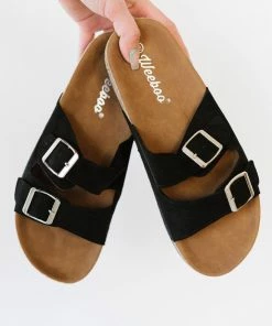 Trendsi Walk With Me Buckled Soft Footbed Sandals (GHG-9)